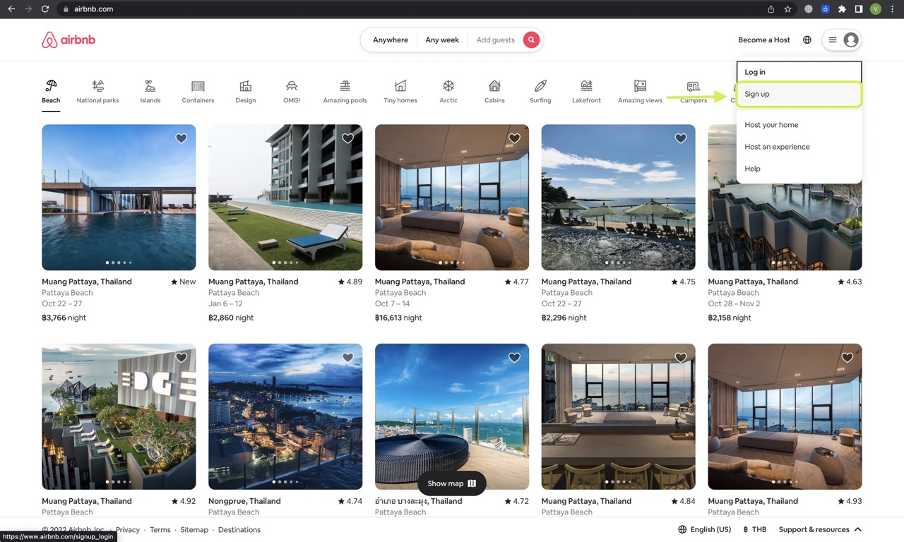 Бронирование жилья на Airbnb с виртуальной картой CatCard