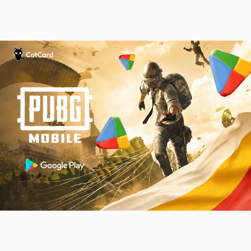 CatCard — руководство по покупке UC в PUBG Mobile через Google Play