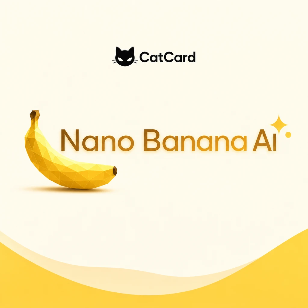 Nano Banana AI — оплата подписки виртуальной картой CatCard