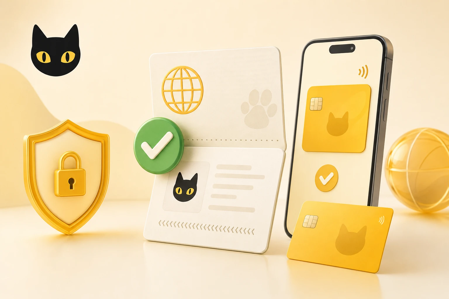 Верификация личности (KYC) для выпуска виртуальной карты CatCard